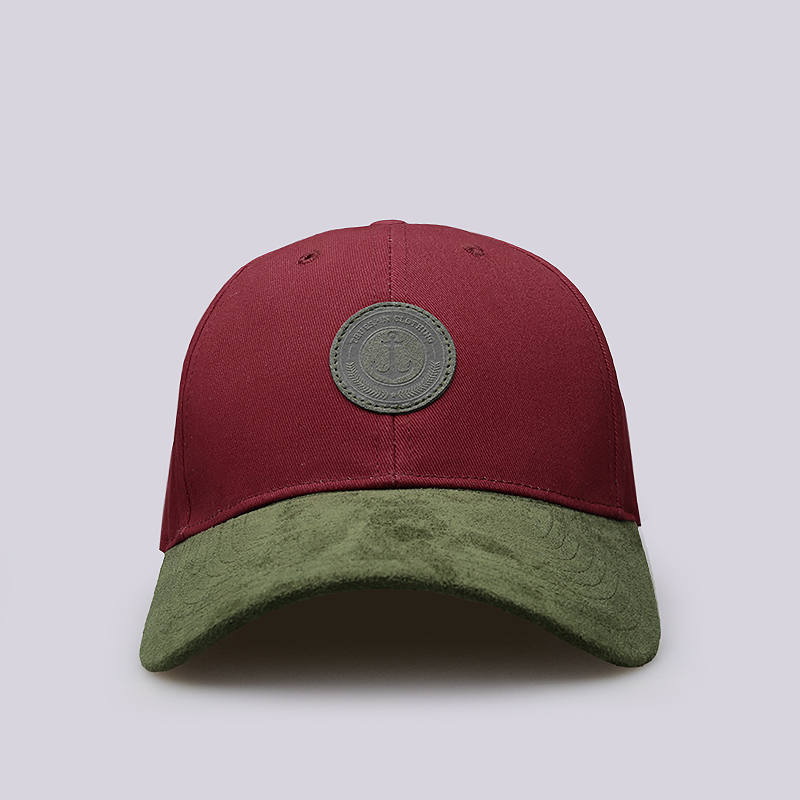  бордовая кепка True spin Anker Anker-bordeaux/green - цена, описание, фото 1